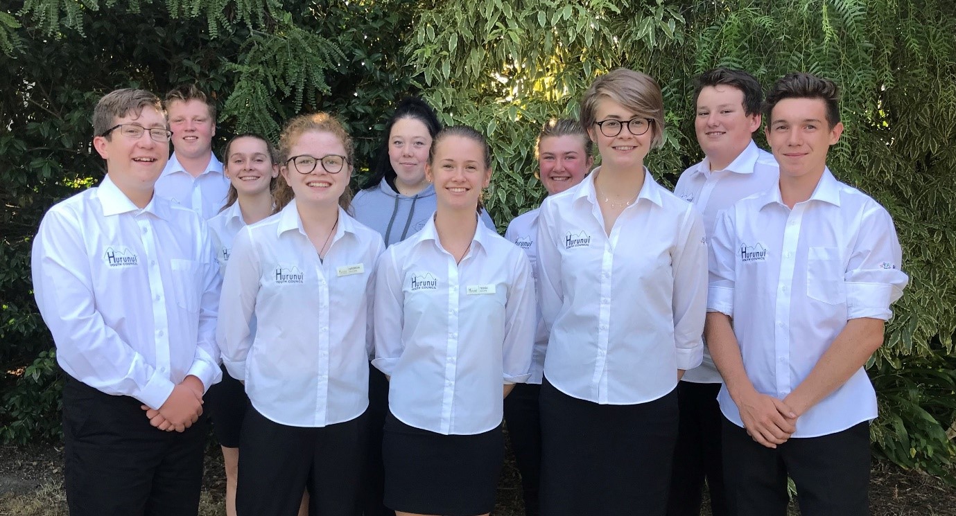 Picture of new Youth Council. 
